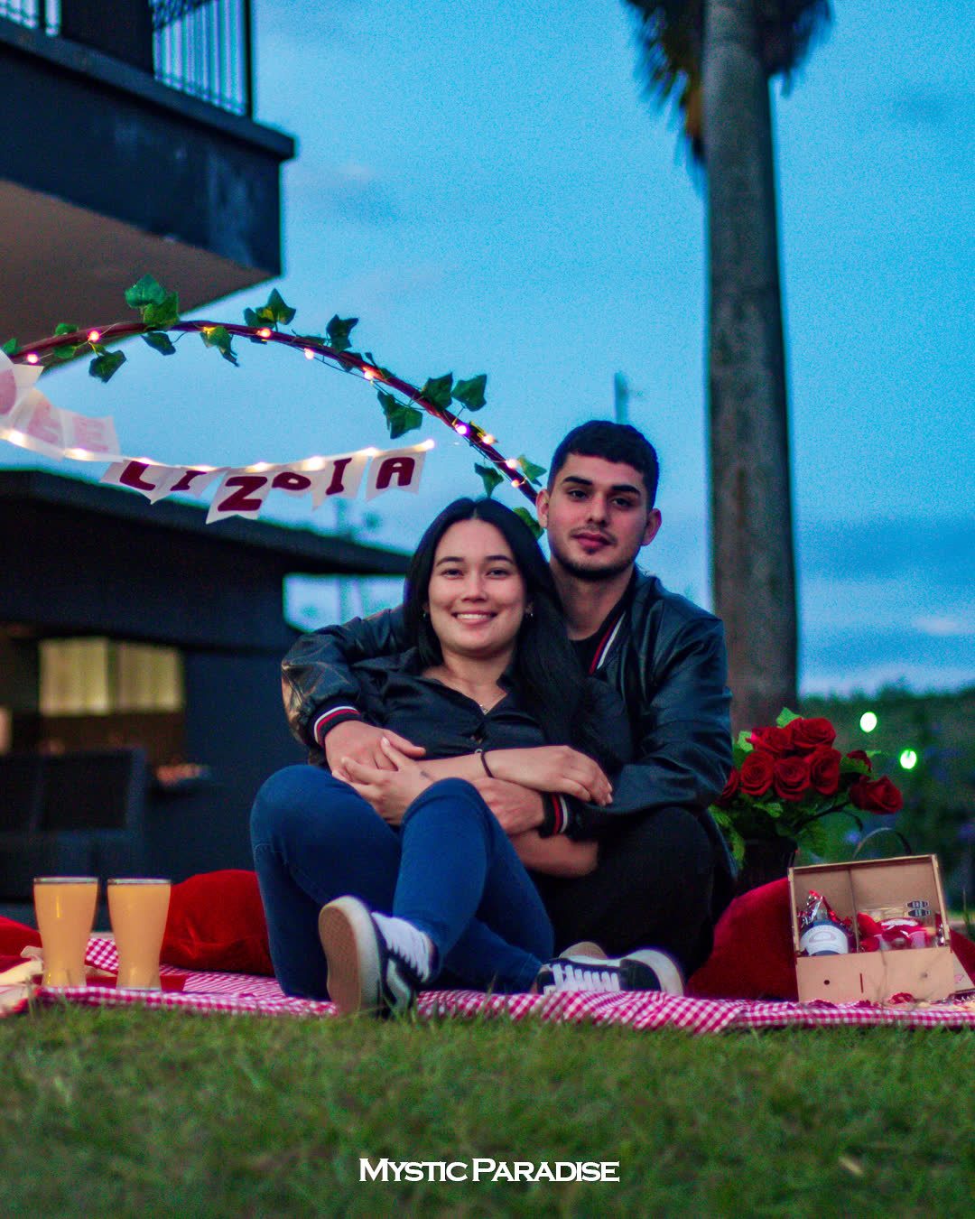 Picnic Romántico al Atardecer