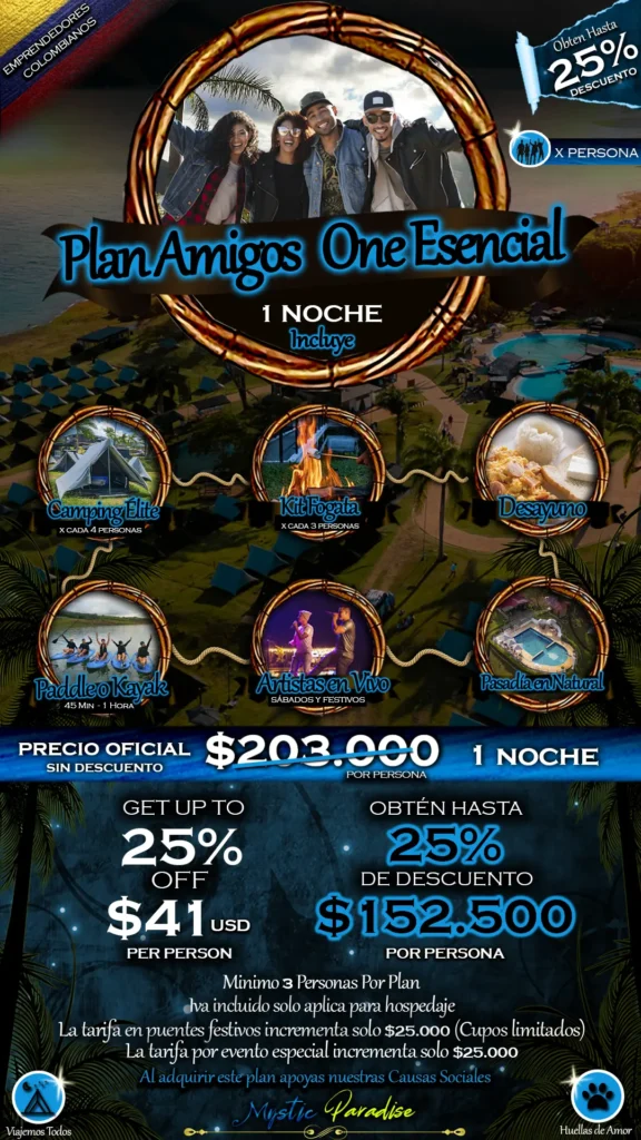 Plan Amigos One esencial (2 Dias- Noche- 1 Noche) 1 2-amigos-one-esencial