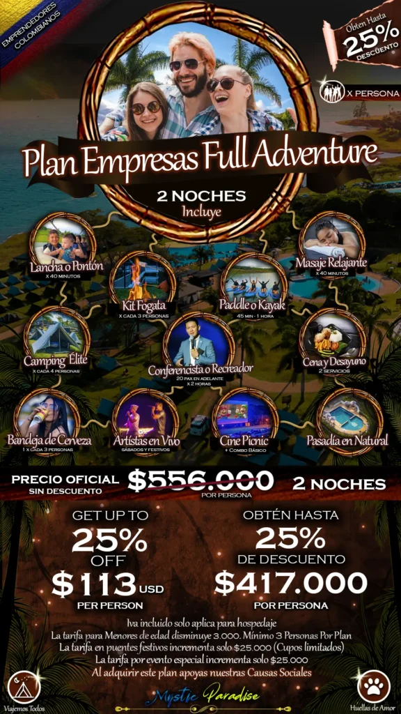 Plan Empresas Full Adventure ( 3 Dias - 2 Noches ) 1 3-empresas-full-adventure (1)