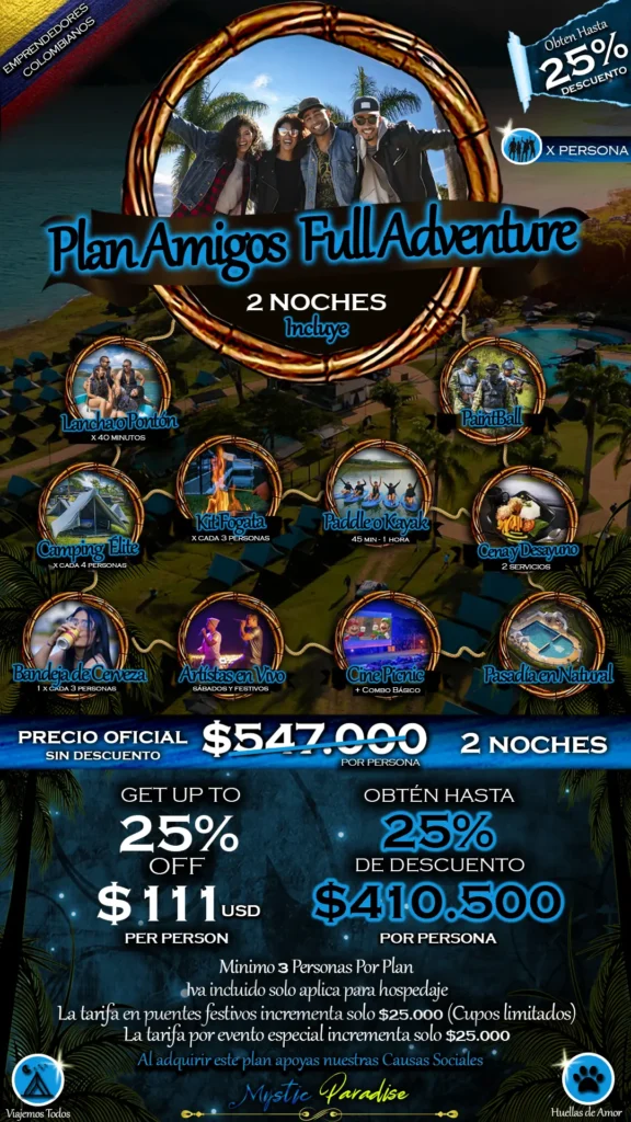 Plan Amigos Full Adventure (3 Dias - 2 Noches) 1 5-amigos-full-adventure