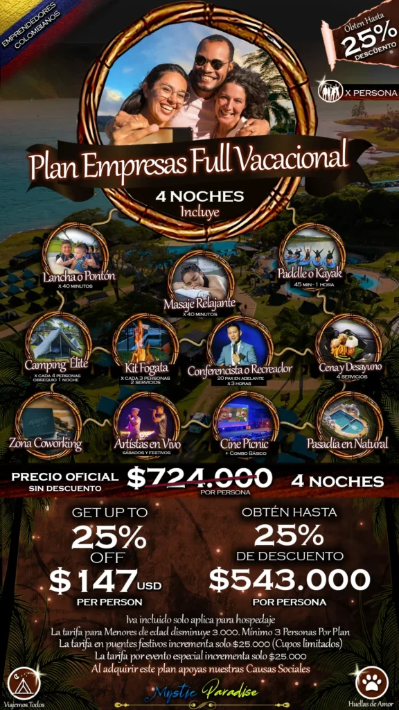 Plan Empresas Full Vacacional (5 Dias - 4 Noches) 1 5-empresas-full-vacacional