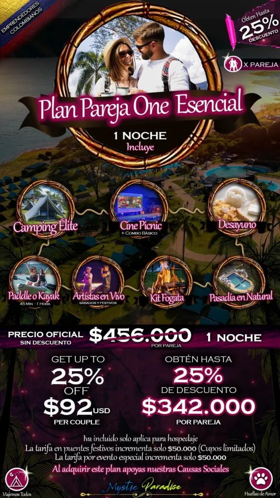 Plan Pareja One Esencial (2 Dias - 1 noche) 1 2-pareja-one-esencial