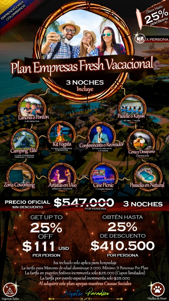 4 EMPRESAS FRESH VACACIONAL