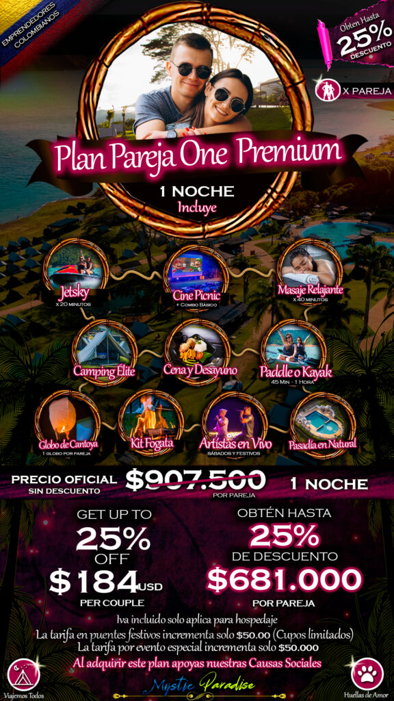 4 PAREJA ONE PREMIUM