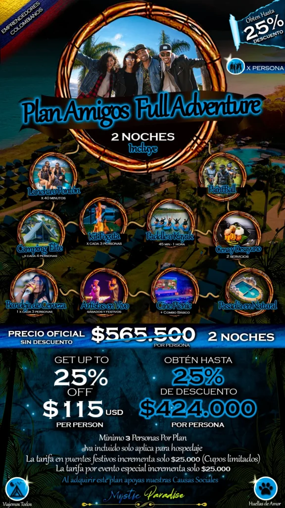 5 AMIGOS FULL ADVENTURE