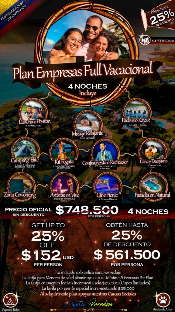 5 EMPRESAS FULL VACACIONAL