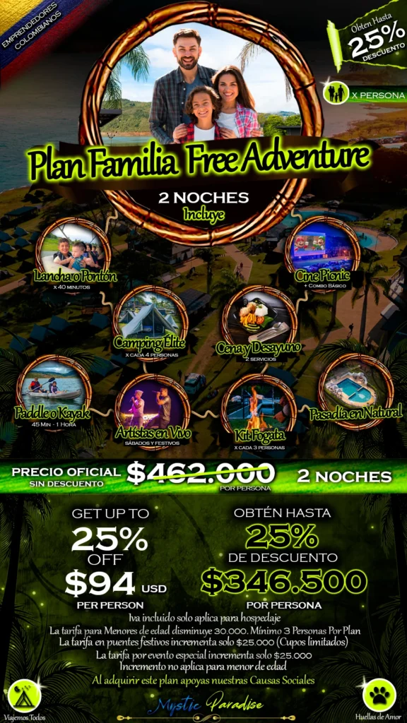 5 FAMILIA FREE ADVENTURE