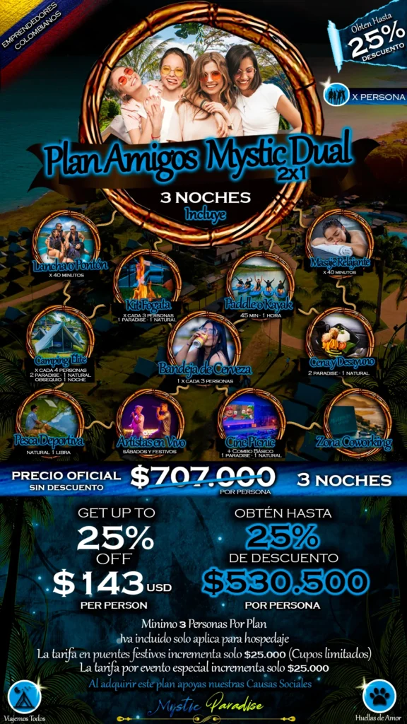 6 AMIGOS DUAL 2X1