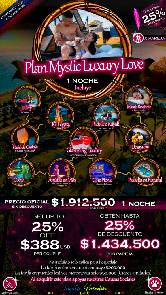 6 PLAN PAREJA MYSTIC LUXURY LOVE
